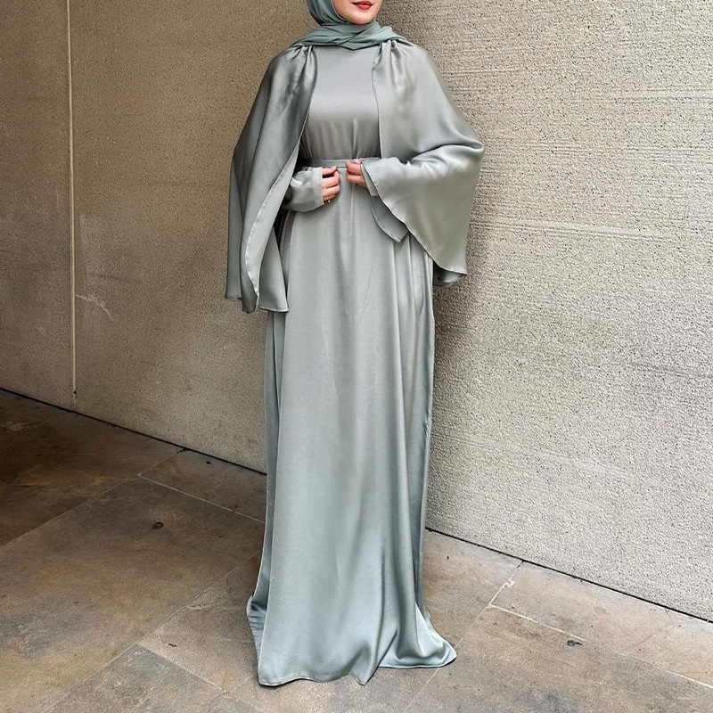 Robe mit hoher Taille Slim Fit