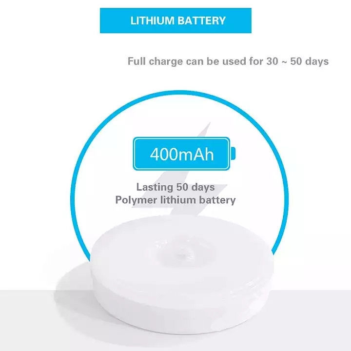 LED Bewegungsmelder Nachtlicht USB wiederaufladbar 4