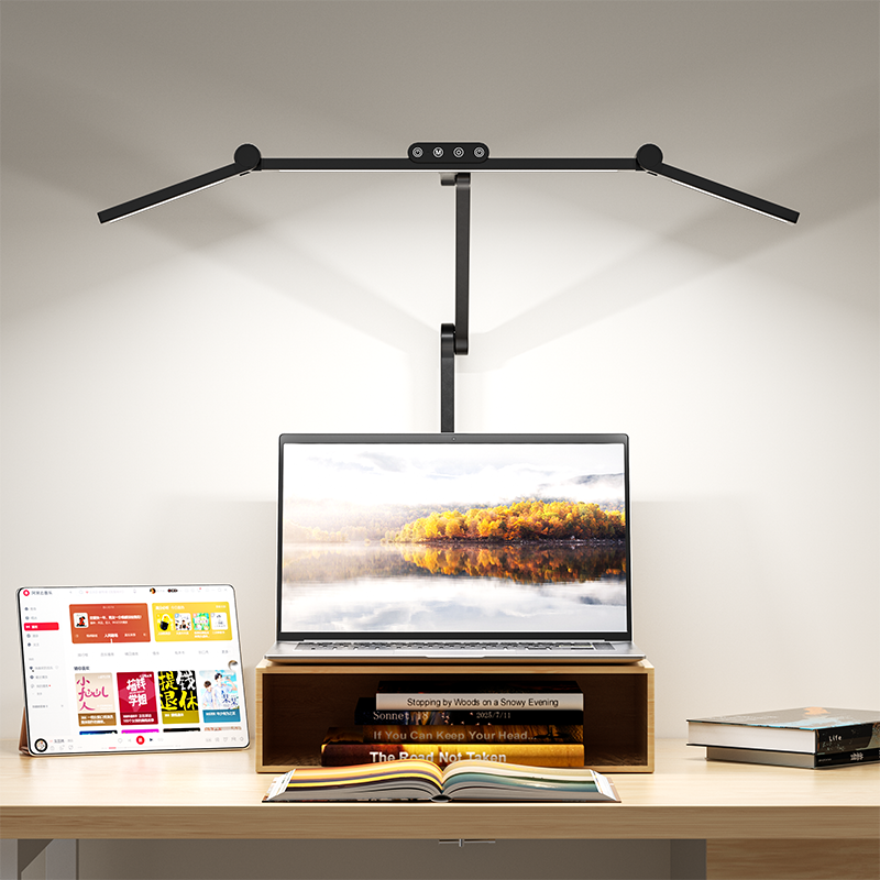 LED-Monitorleuchte mit Doppelkopf 4