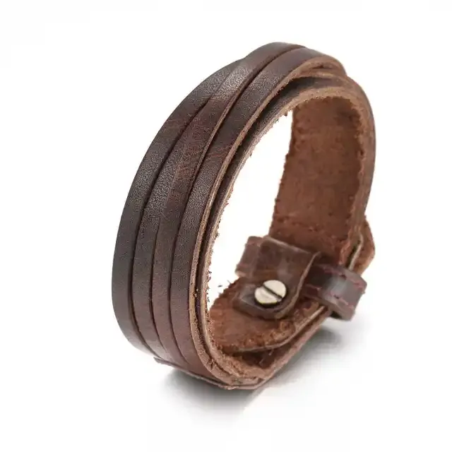 Geflochtenes Lederarmband 1