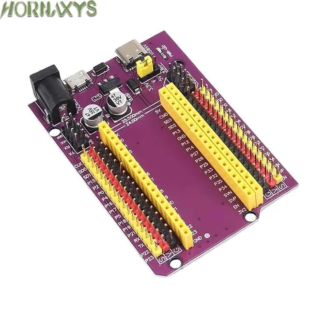 WLAN-Entwicklungsboard mit GPIO-Erweiterung, USB-C 4