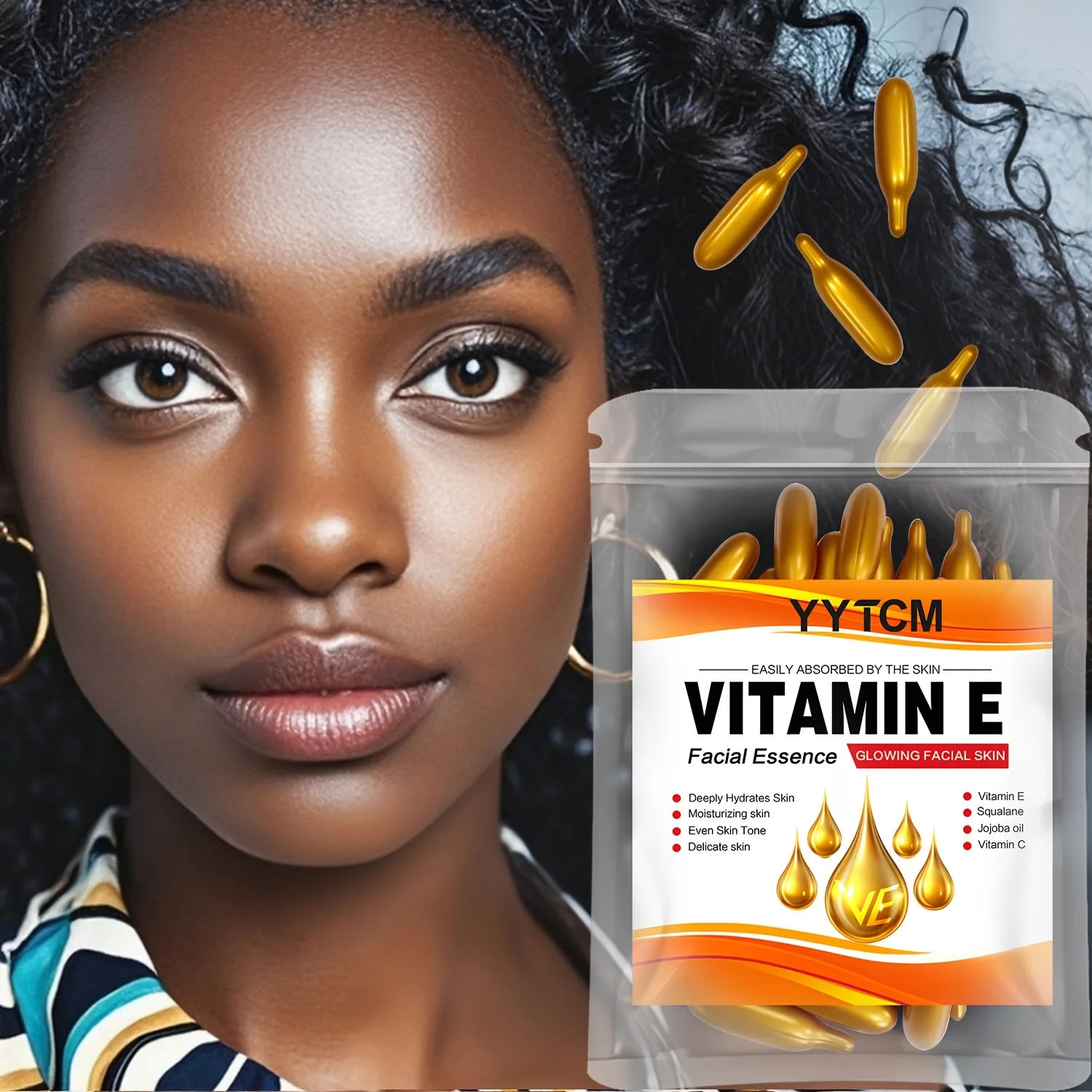 Vitamin-E-Feuchtigkeitsessenz mit Squalan 3