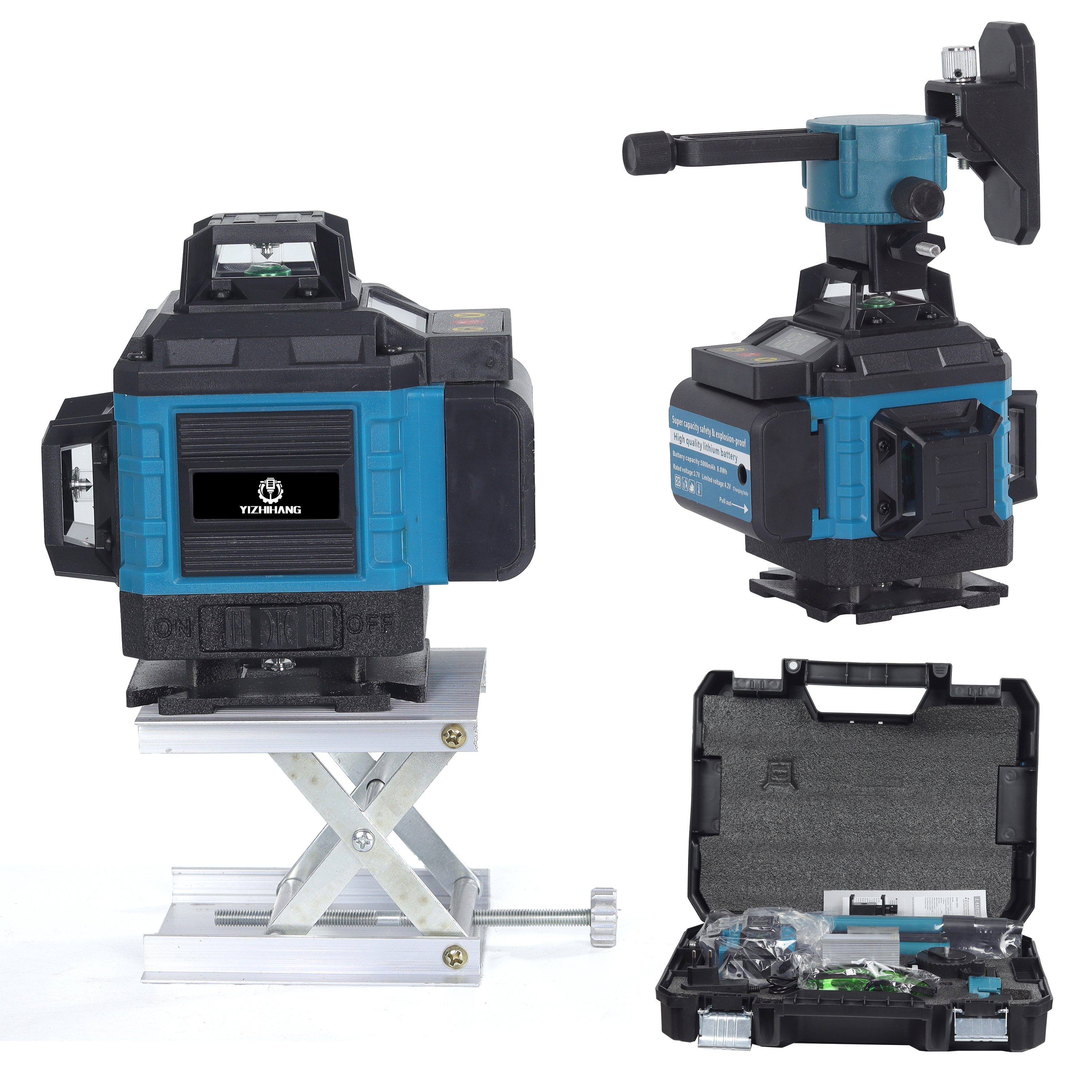 4D Grüner Rotationslaser mit Stativ 3