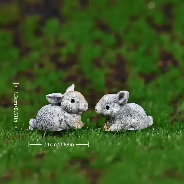 Miniatur-Kaninchenfiguren 2