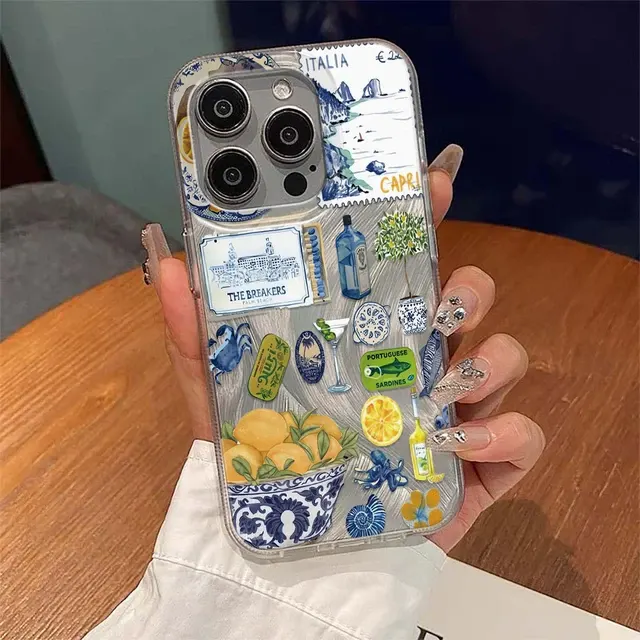 Capri-Zitronen-Handyhülle für iPhone 3