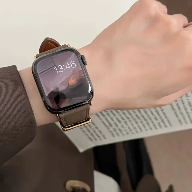 Lederarmband für Smartwatch, Damen, 38–49 mm 3