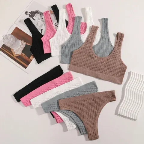 Nahtloses Bralette-Set