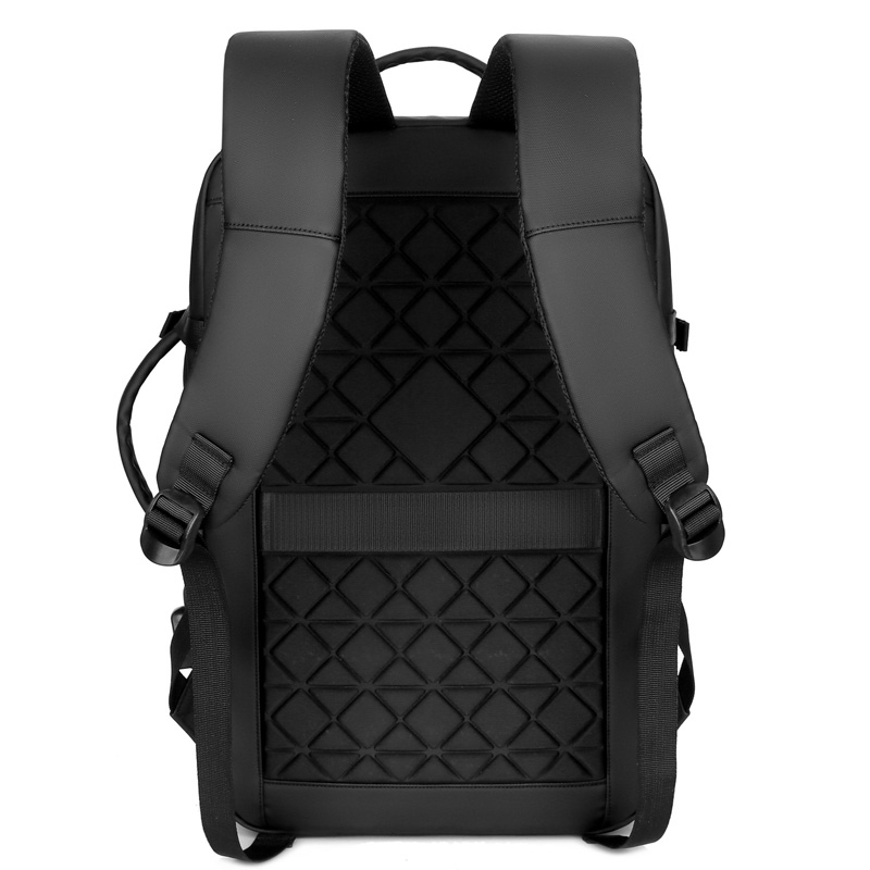 Erweiterbarer wasserfester Laptop-Rucksack für Reisen 2