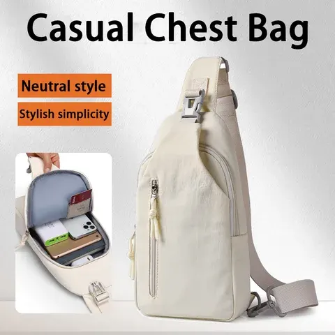Nylon-Brusttasche