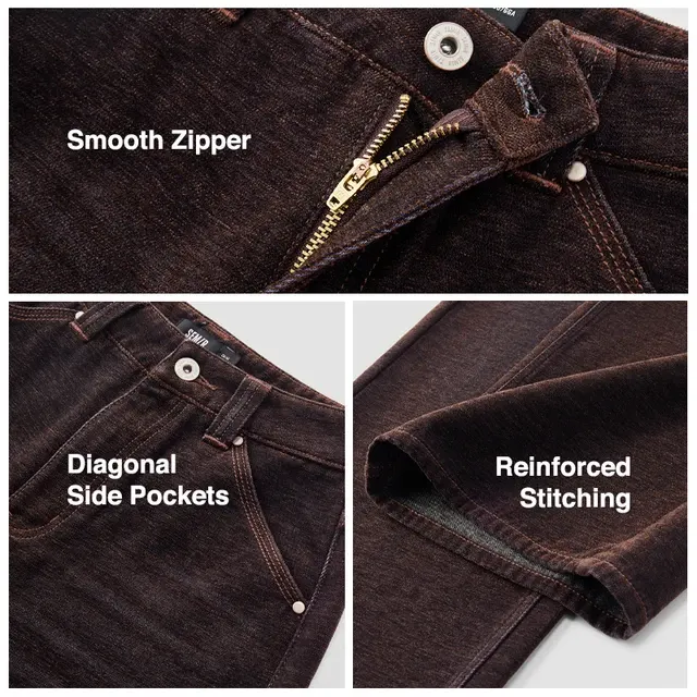 Gefütterte Damenjeans 3