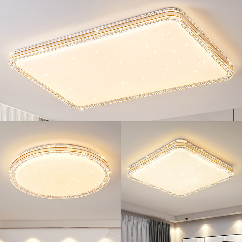 Quadratische Acryl-LED-Deckenleuchte
