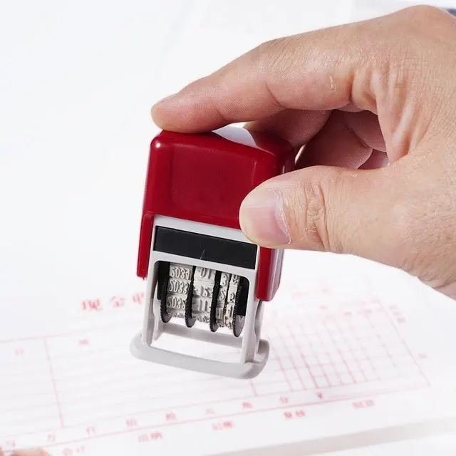 Verstellbarer Datumsstempel 4