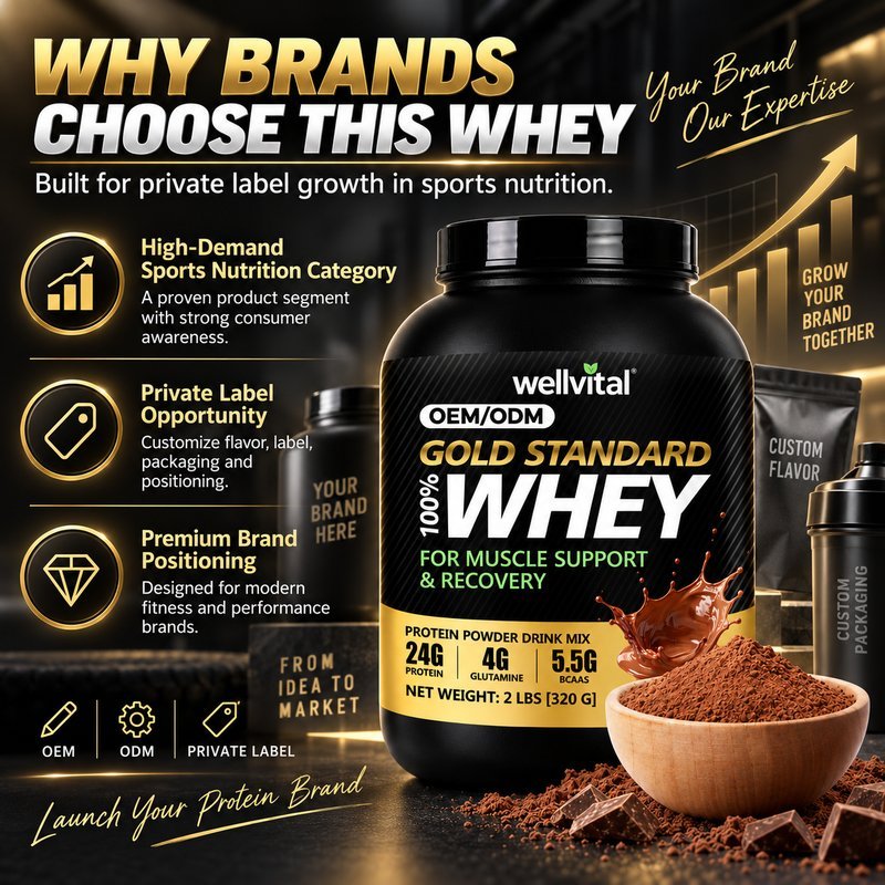 Low-Carb Whey-Proteinpulver für Muskelaufbau 4