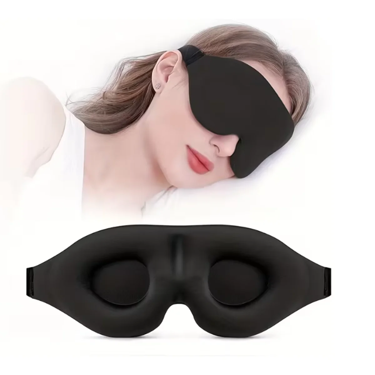 3D-Schlafmaske mit konkavem Formdesign 2