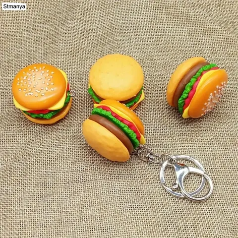 Burger-Schlüsselanhänger
