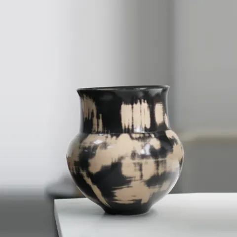 Keramik-Deko-Vase