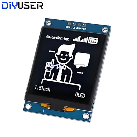 SH1107-OLED-Displaymodul