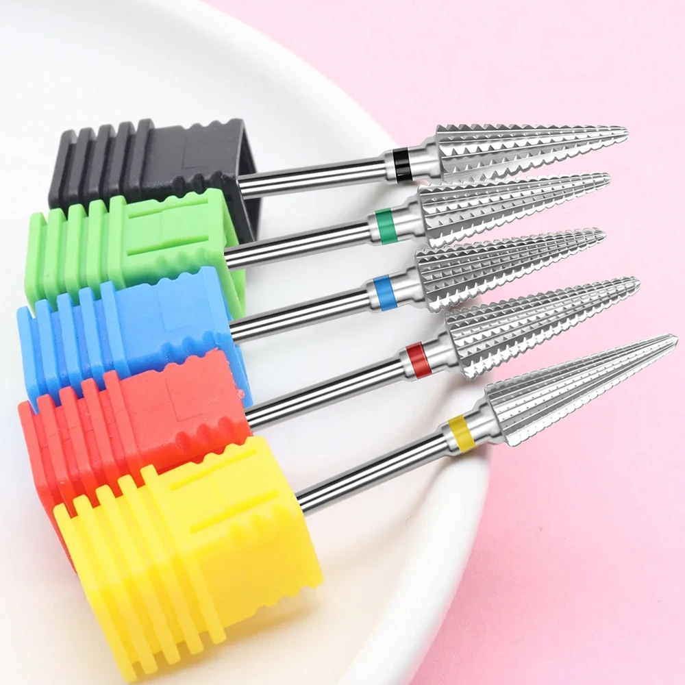 5-in-1 Hartmetall-Nagelbohrer-Set 3