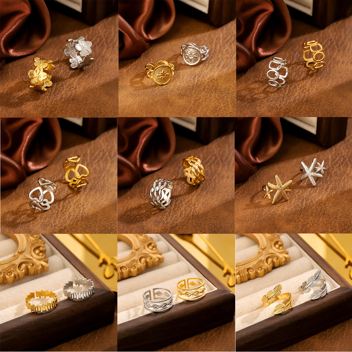 Kleeblatt-Ring