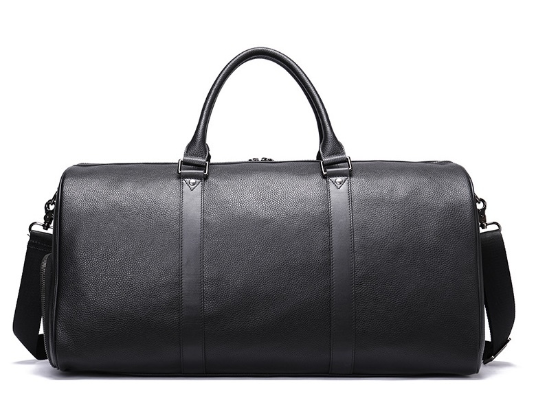 Vintage Herren-Ledertasche mit Reißverschluss