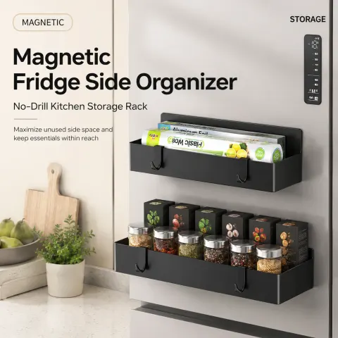 Magnetisches Kühlschrankregal