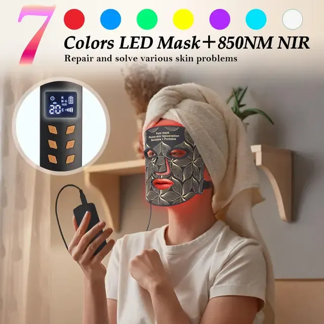 LED-Lichttherapie-Maske 2