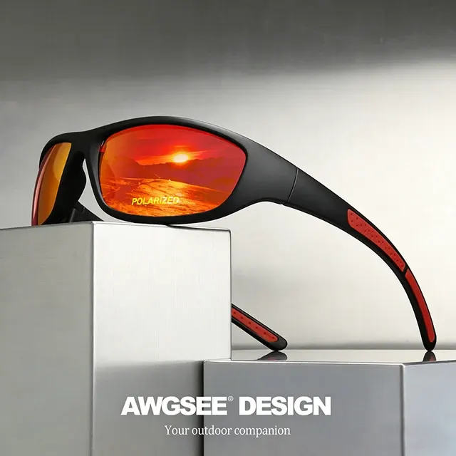 Polarisierte Sport-Sonnenbrille mit TAC-Linse 2