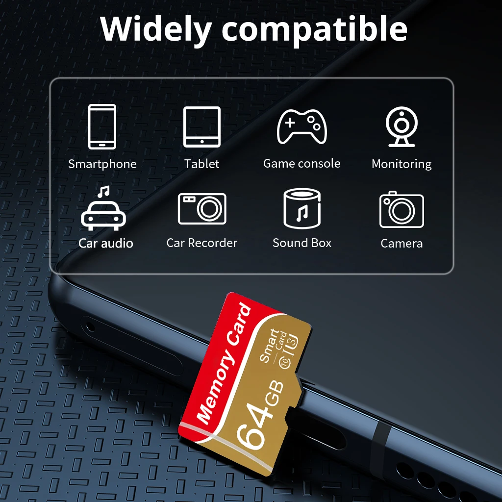 Micro-SD-Speicherkarte mit 64GB 4