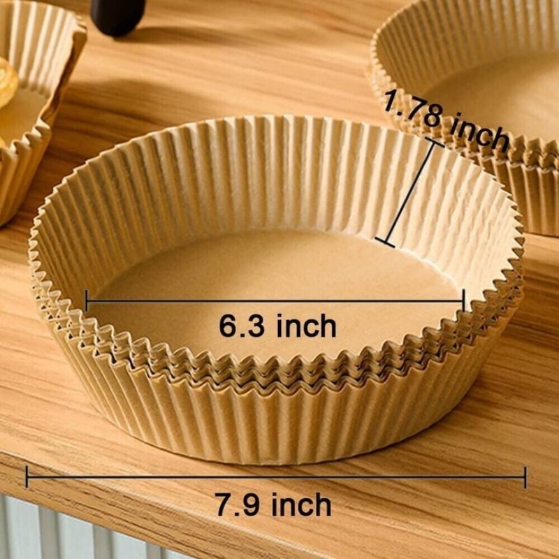 Biologisch abbaubare Airfryer-Einlage aus Papier 2