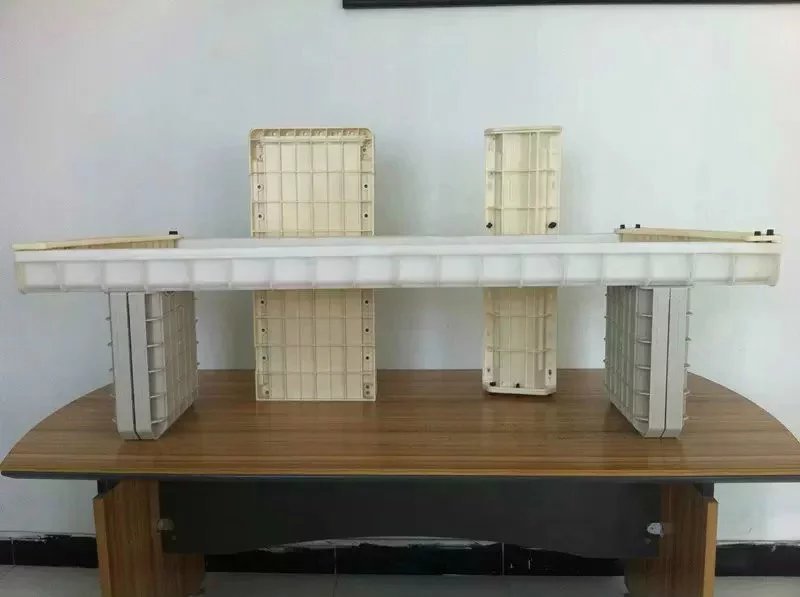 Beton-Gartenbaum-Bankform aus Kunststoff 4