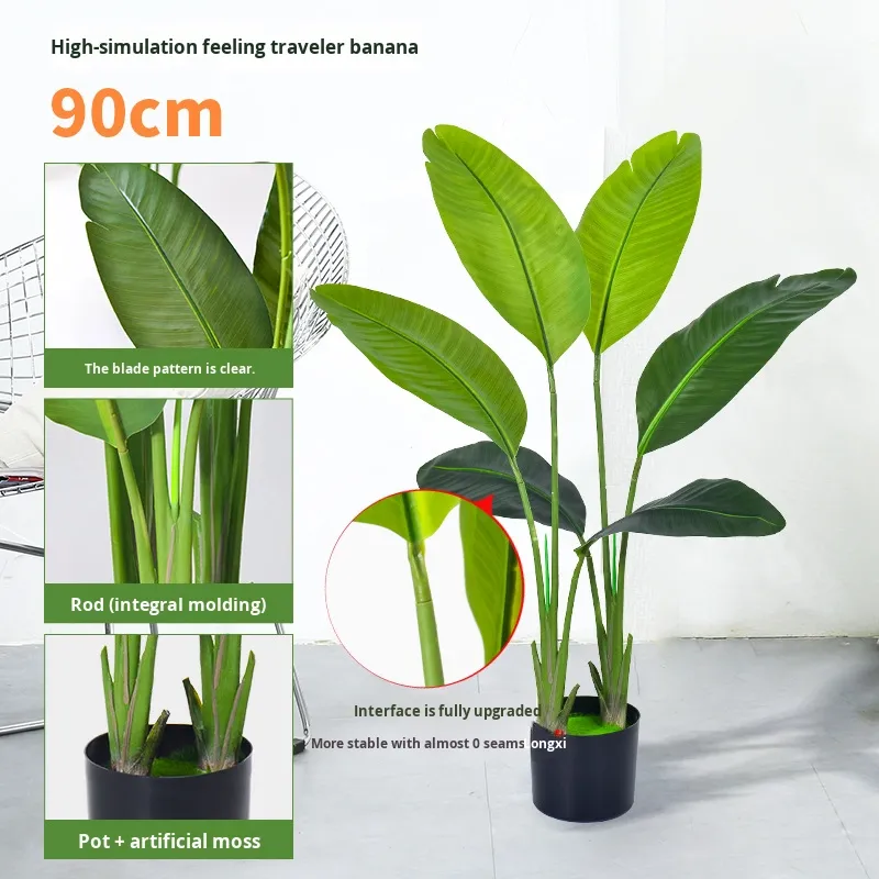 Künstliche Palme im Topf für Innen 3