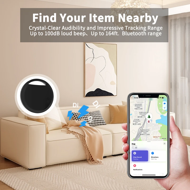 Bluetooth GPS Gepäck Tracker 4er Set 4