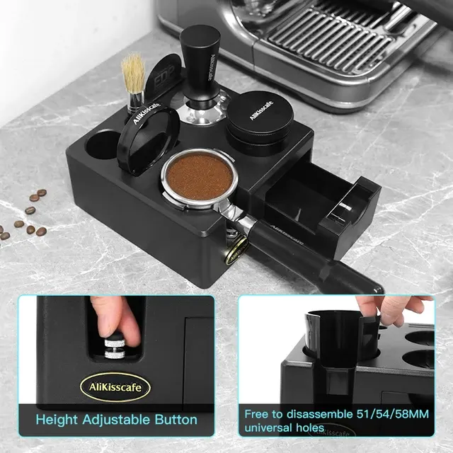 Kaffeetamper-Ständer für 51-58 mm Siebträger