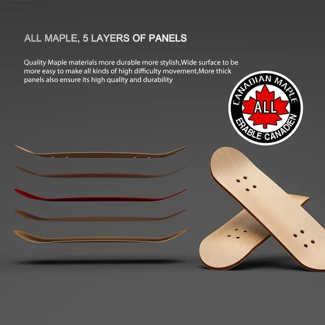 Mini-Ahorn-Fingerskateboard als Geschenk 3