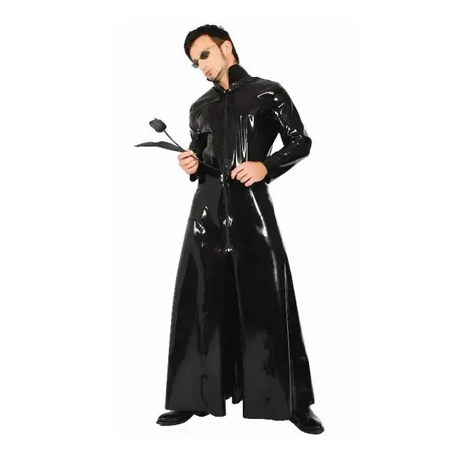 Gothic-PVC-Catsuit-Kostüm 3