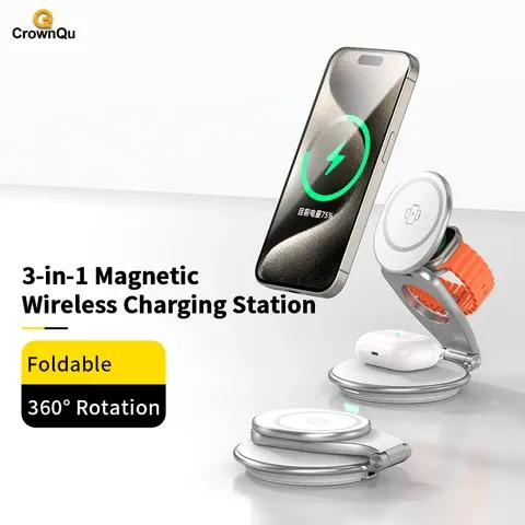 3-in-1 Magnet-Ladestation
