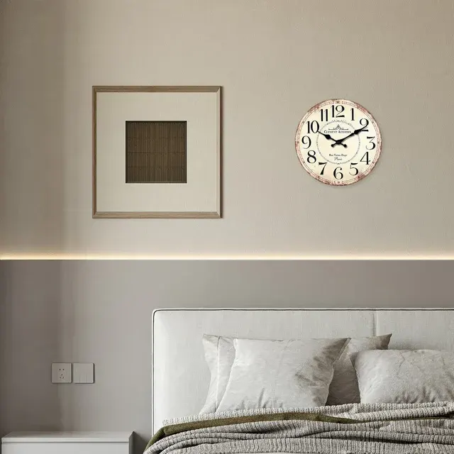 Holz-Wanduhr 4