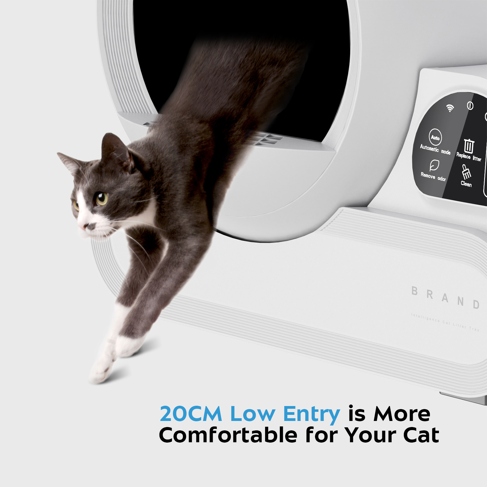 Automatische Katzentoilette 70L mit App-Steuerung 2