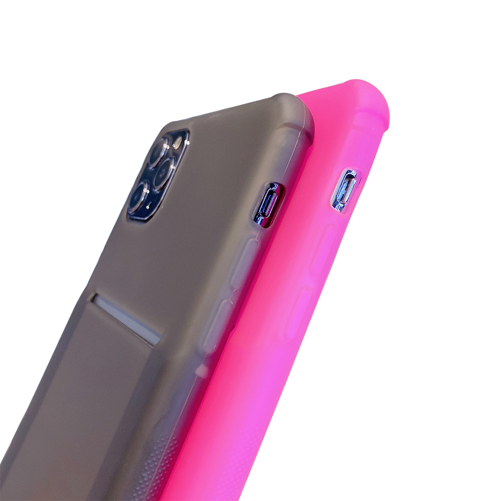 Matte TPU Handyhülle mit Kartenfach 4