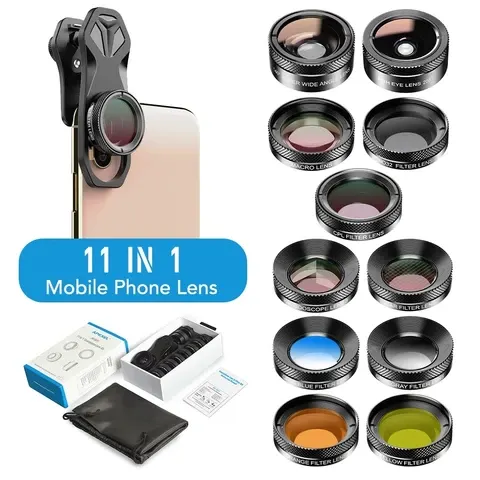 11-in-1 Handyobjektiv-Set