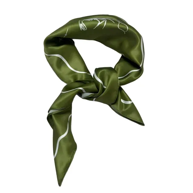 Satin Bandana Halstuch in Seidenoptik 3