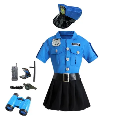 Polizei-Rollenspielkleid