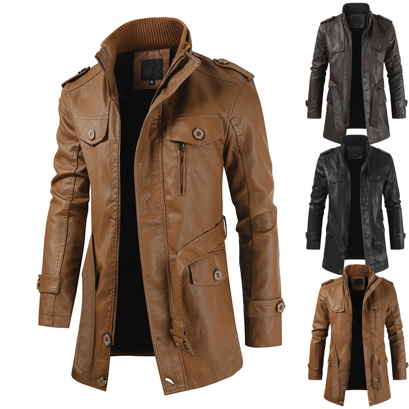 Lederjacke aus Samt 3