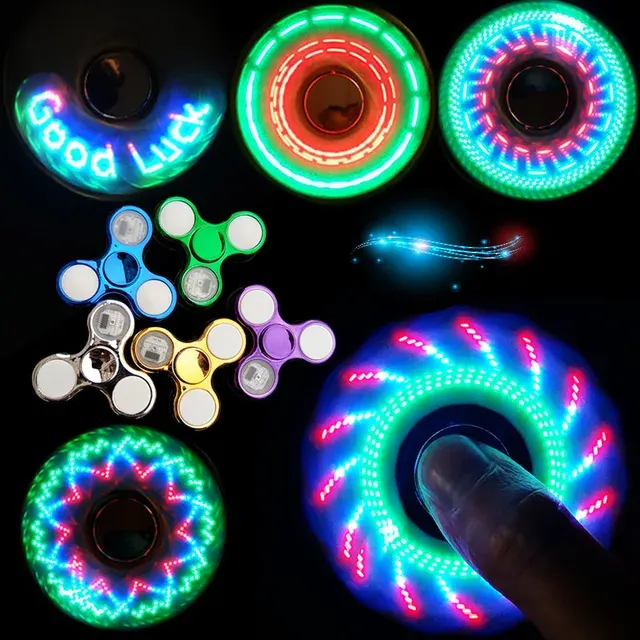 LED-Handspinner mit Farbwechsel für Kinder 3
