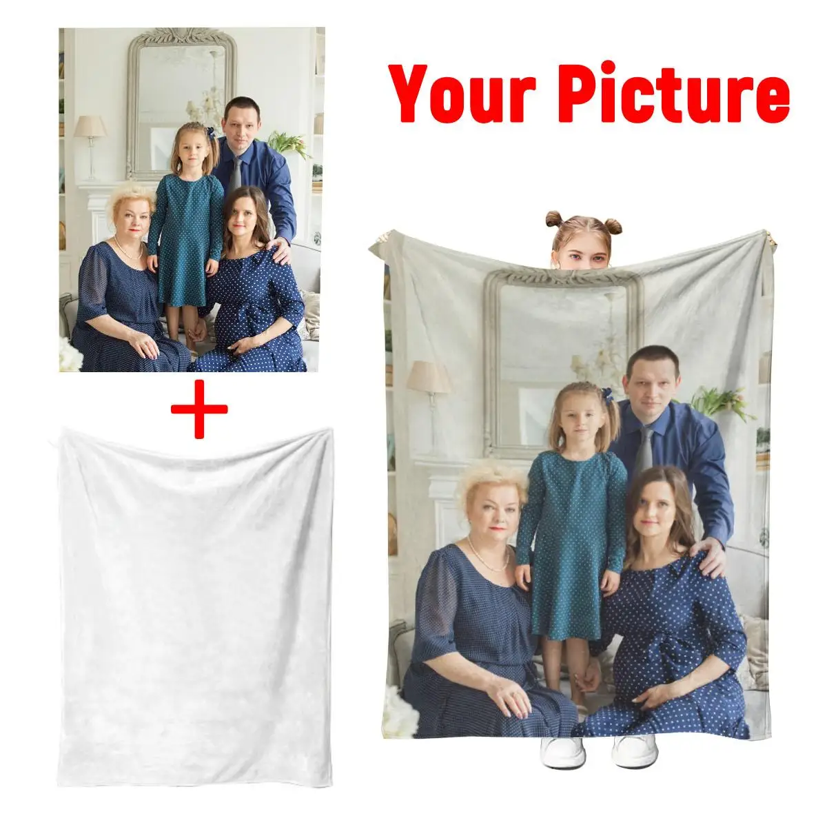 Foto-Decke personalisiert 2