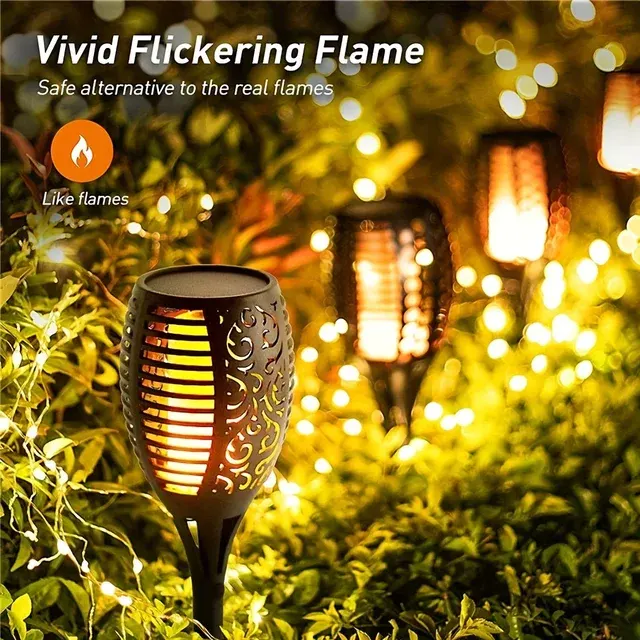 Solar-Flammenlampe 2