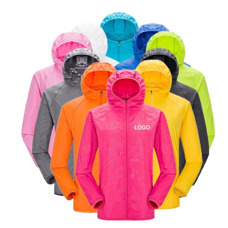 Atmungsaktive Radsport-Windjacke mit UV-Schutz
