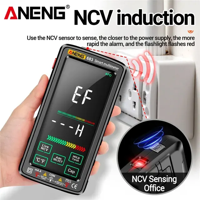 Wiederaufladbares Touchscreen-Multimeter 3