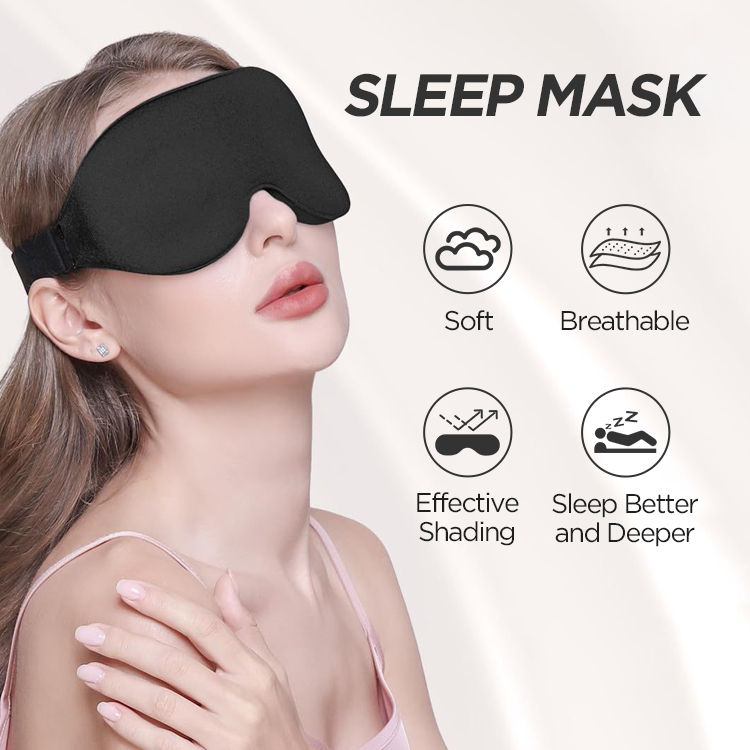 3D Schlafmaske Memory Foam Total Blackout 2