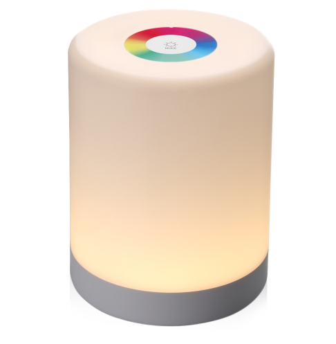 LED-Nachttischlampe mit bunter Stimmungsbeleuchtung